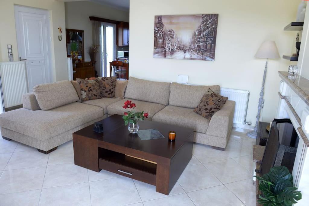 Вилла Simos' Sea View House Nikopolis Экстерьер фото